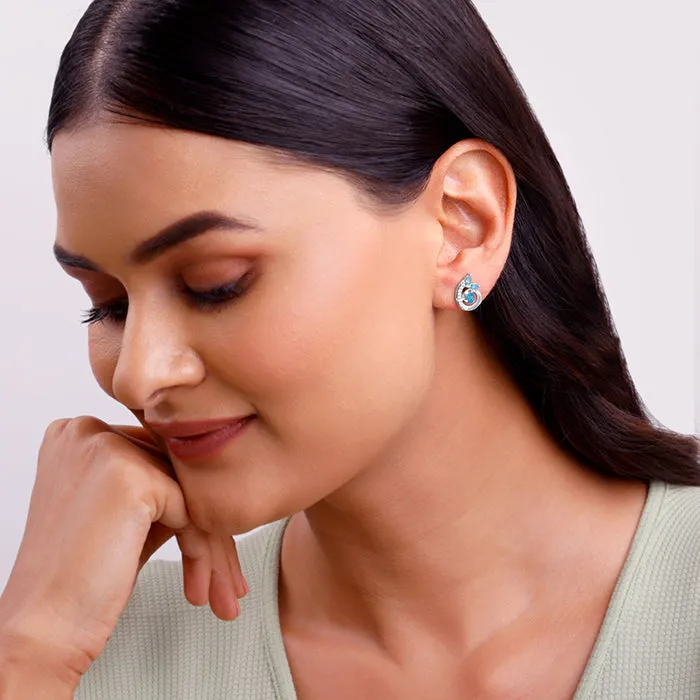 Silver Lysandra Earrings Giva