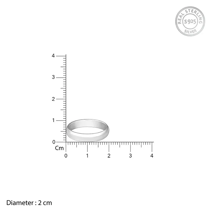 Silver Modern Grace Men's Ring Giva