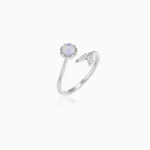 Silver Moonstone Visionary Ring Giva
