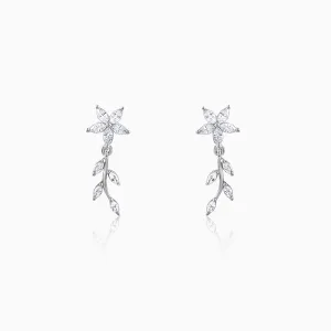 Silver Moonvine Magic Earrings Giva