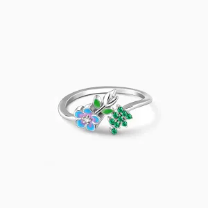 Silver Nectar Love Ring Giva