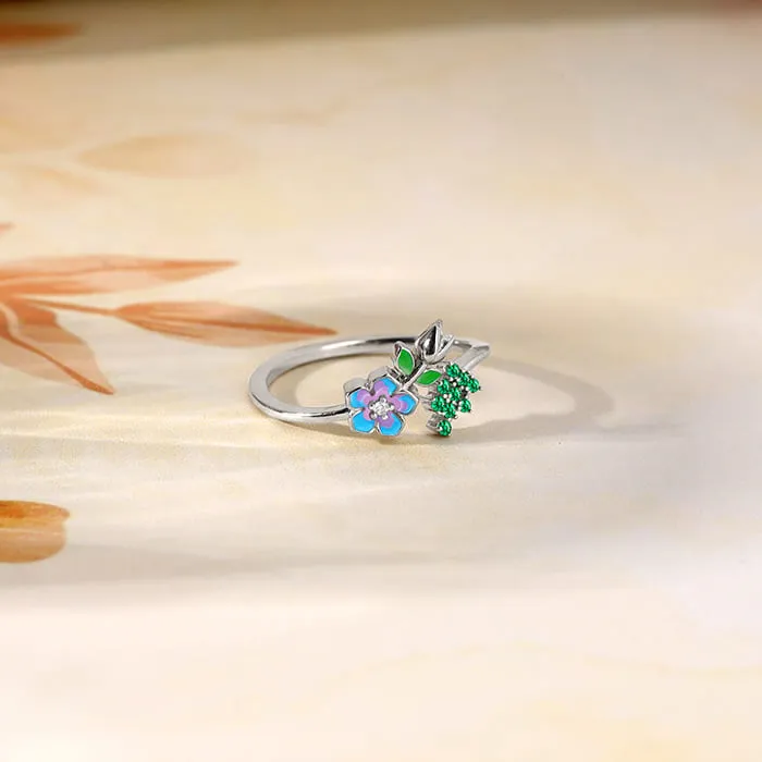Silver Nectar Love Ring Giva
