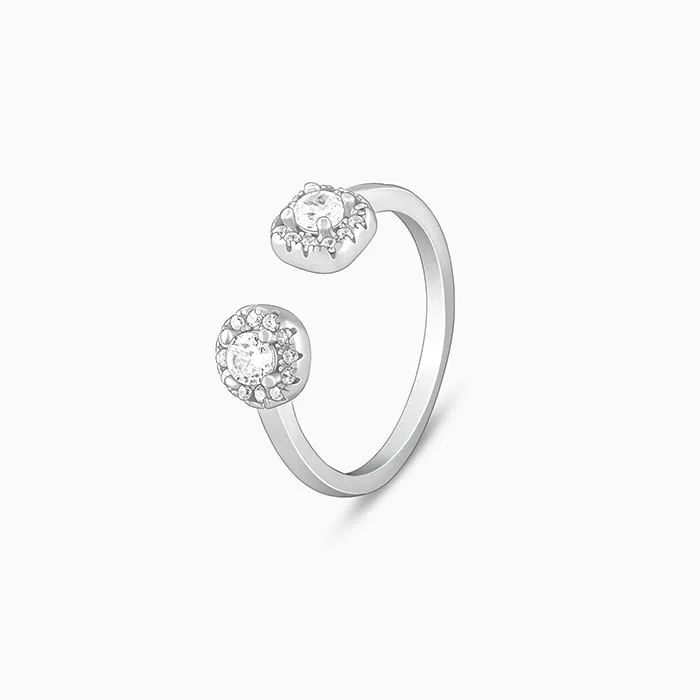 Silver Not-So-Round Ring Giva