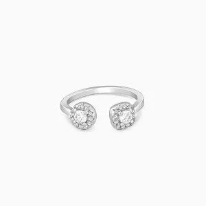 Silver Not-So-Round Ring Giva