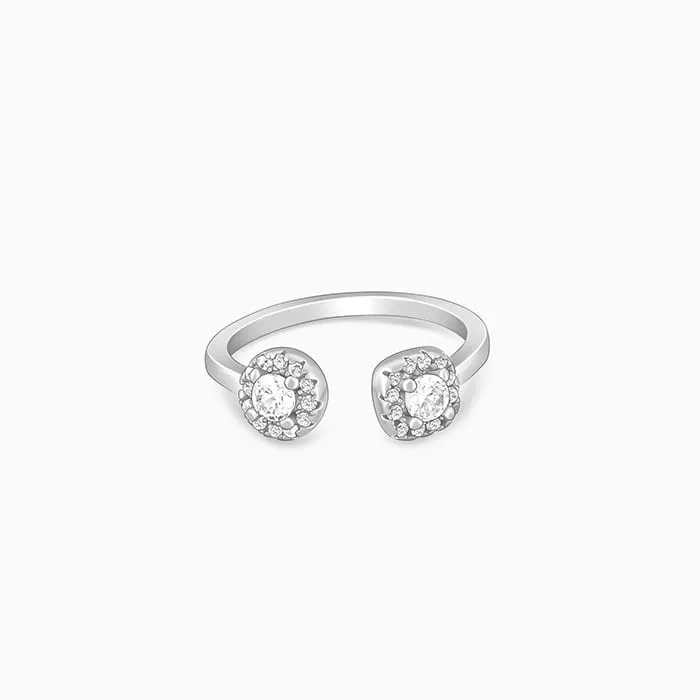 Silver Not-So-Round Ring Giva