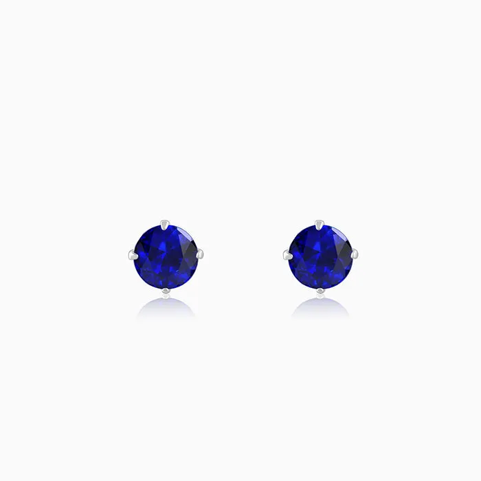Silver Oceanic Studs Giva