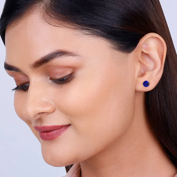 Silver Oceanic Studs Giva