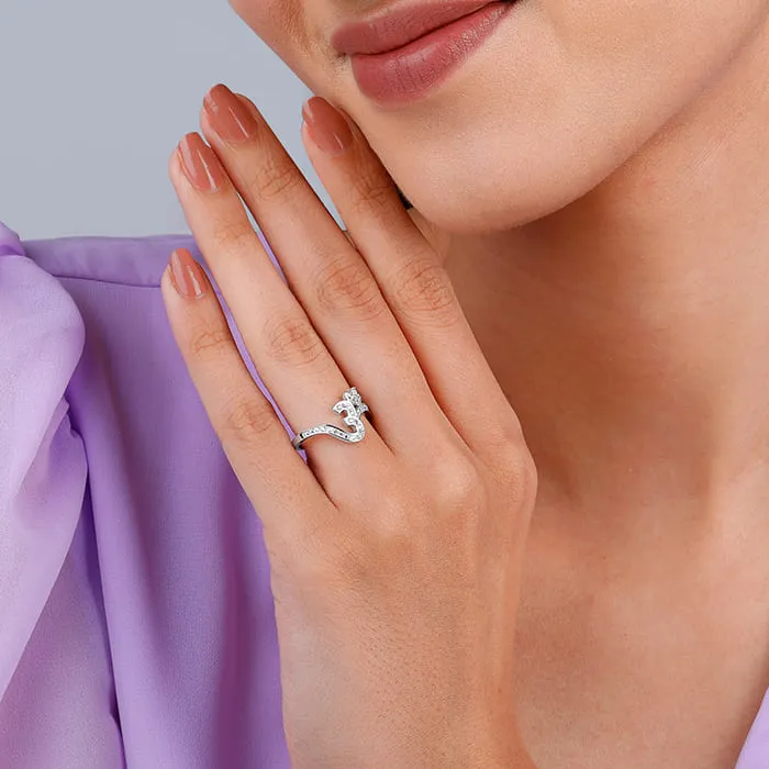 Silver Omkara Ring Giva