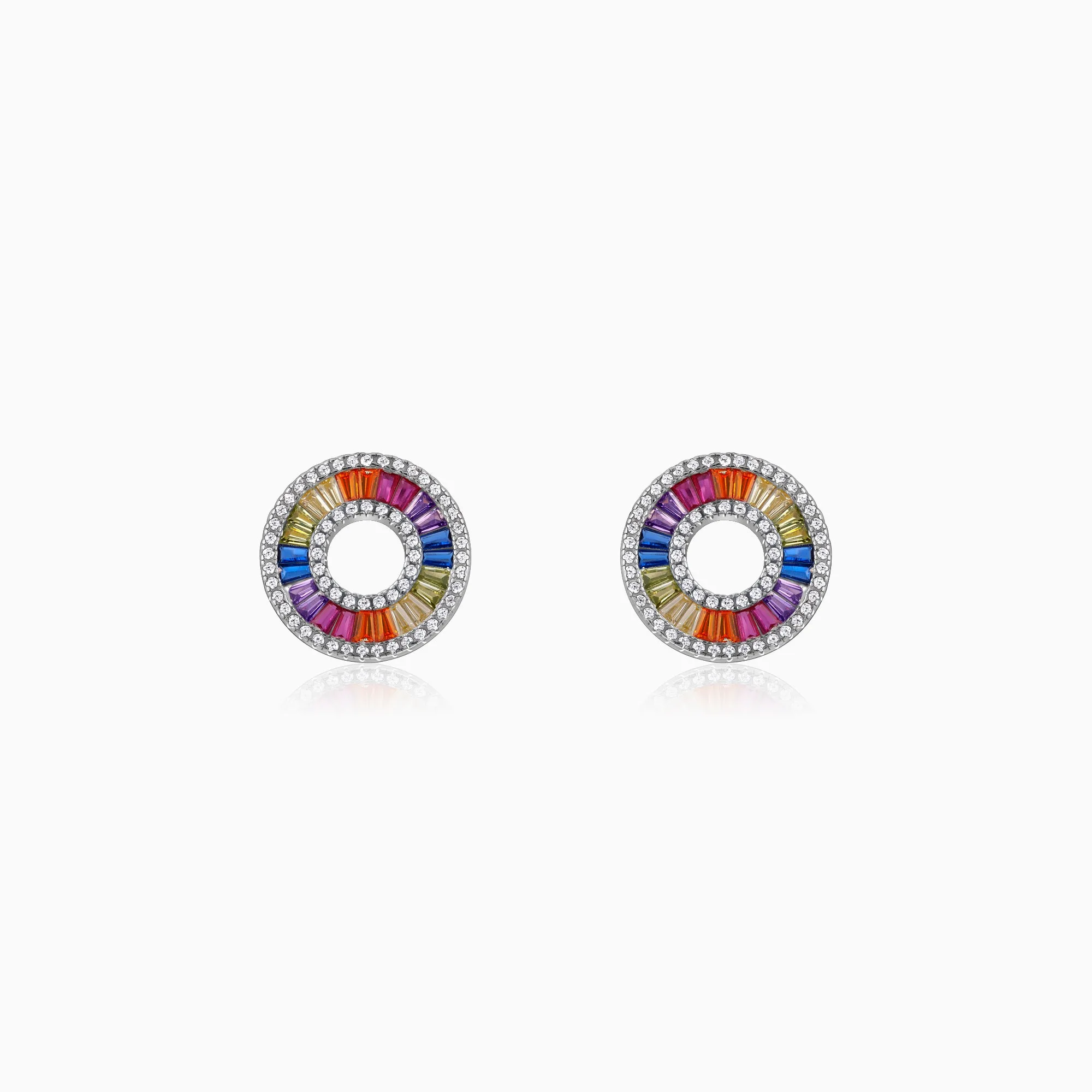 Silver Orb of Grace Earrings Giva