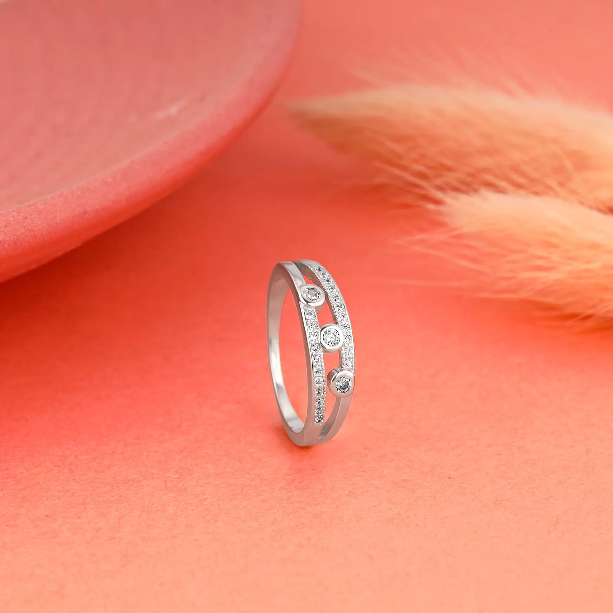 Silver Orion's Belt Ring Giva