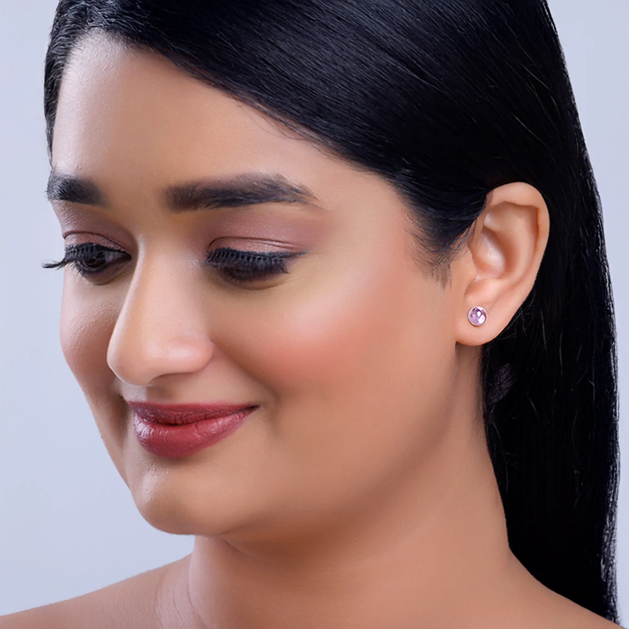 Silver Passion Heart Earrings Giva