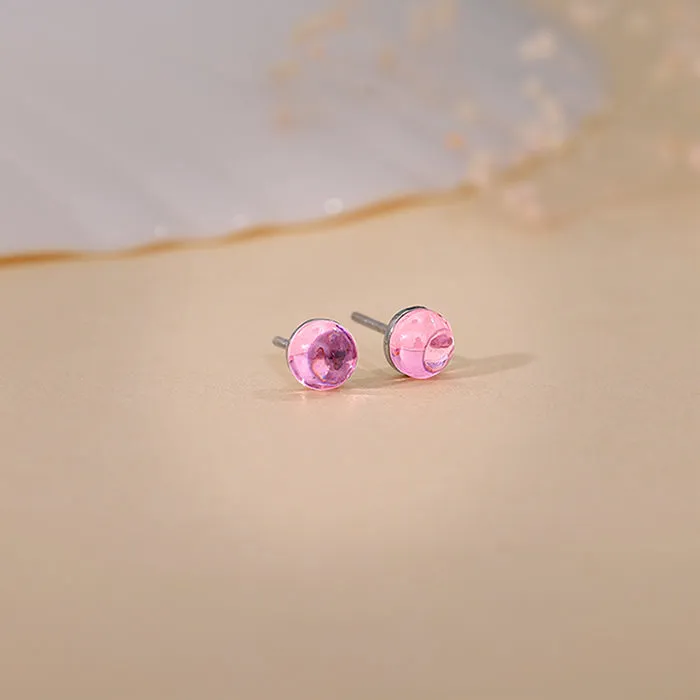 Silver Passion Heart Earrings Giva