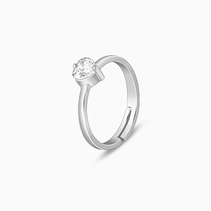 Silver Passionate Love Ring Giva