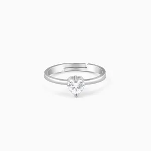 Silver Passionate Love Ring Giva