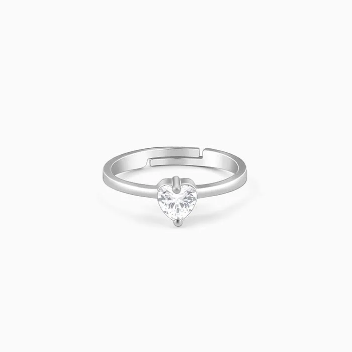 Silver Passionate Love Ring Giva