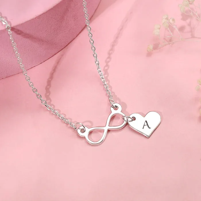 Silver Personalised Endless Echo Necklace Giva