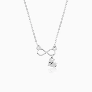 Silver Personalised Endless Echo Necklace Giva