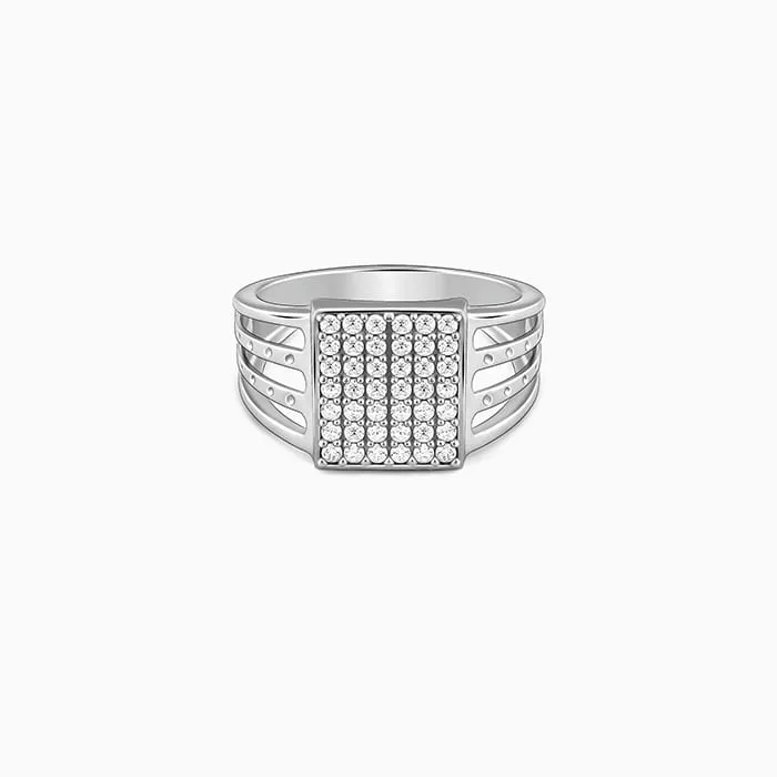 Silver Plethoric Ring For Him Giva