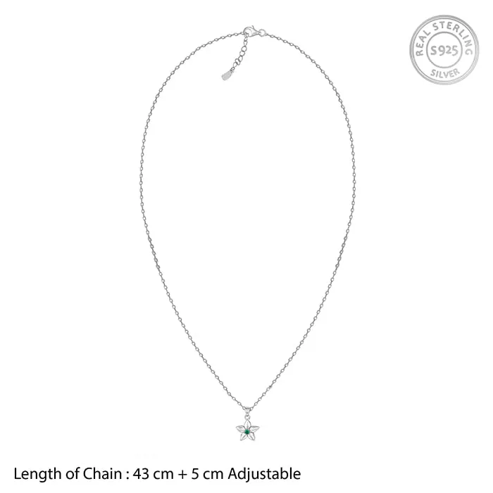 Silver Pratia Pendant With Link Chain Giva