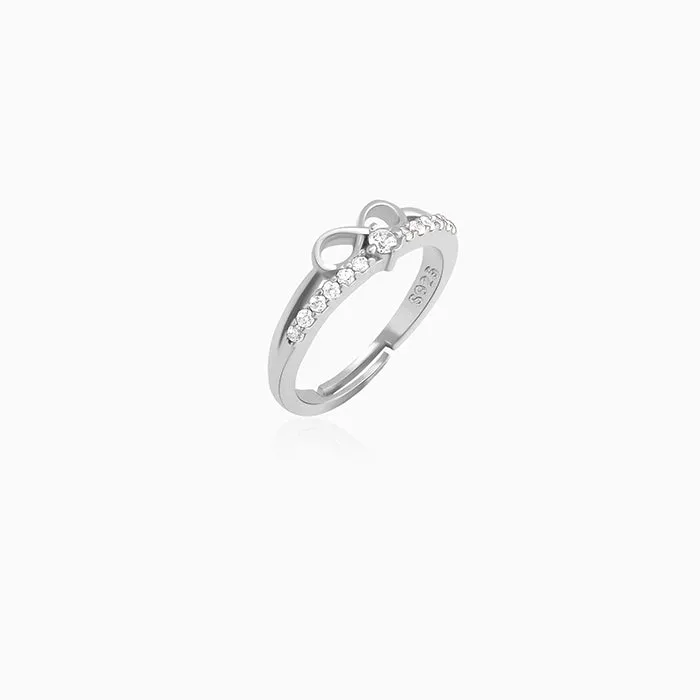 Silver Precious Heart Ring Giva