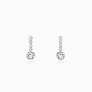 Silver Prima Donna Dangler Earrings Giva