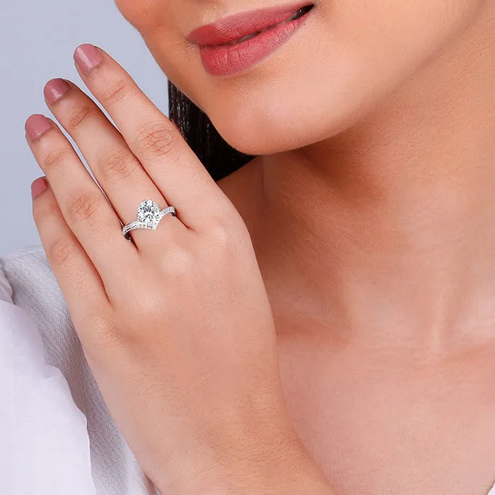 Silver Princesa Vanki Ring Giva