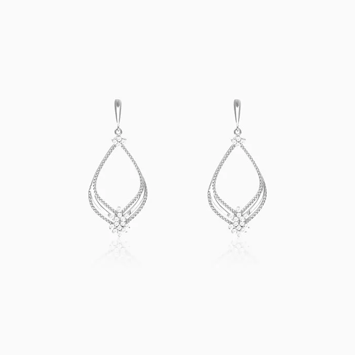 Silver Princess Earrings Giva