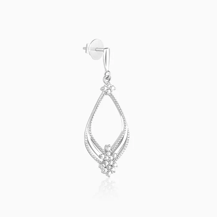 Silver Princess Earrings Giva