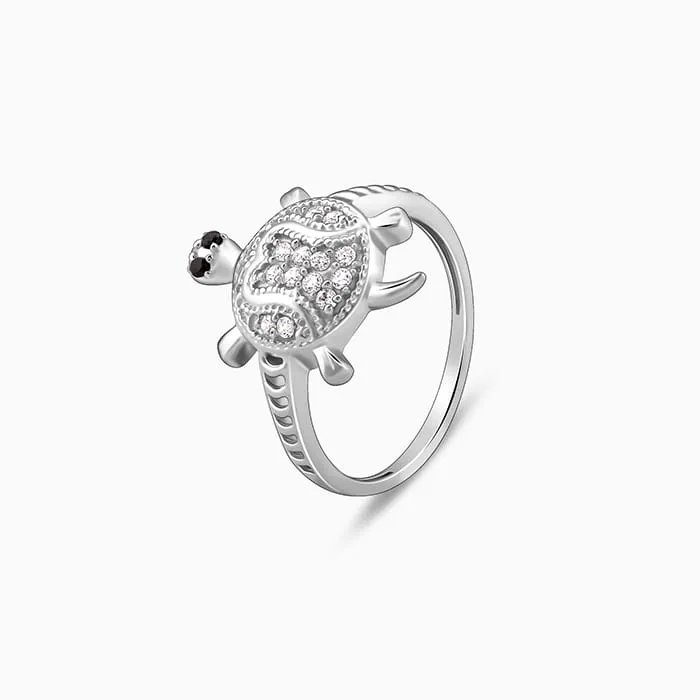 Silver Racy Tortoise Ring For Him Giva