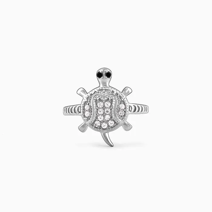 Silver Racy Tortoise Ring For Him Giva