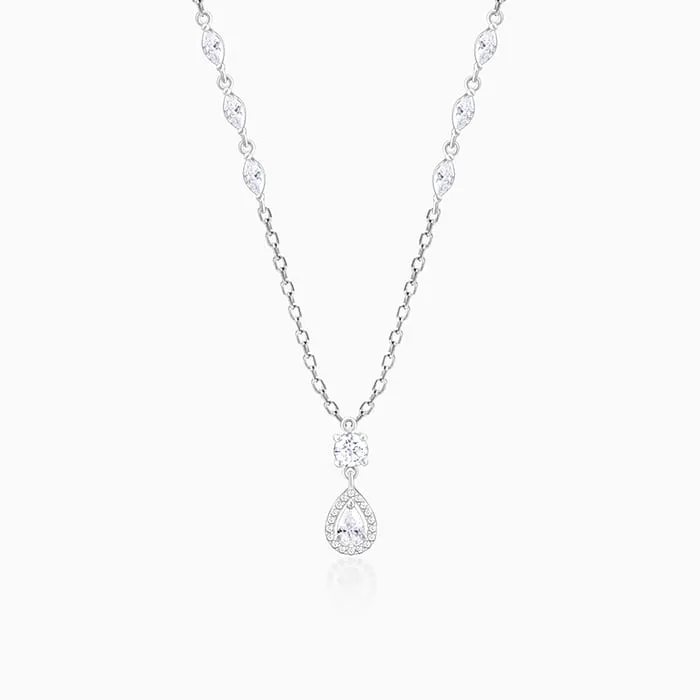 Silver Regal Radiance Necklace Giva