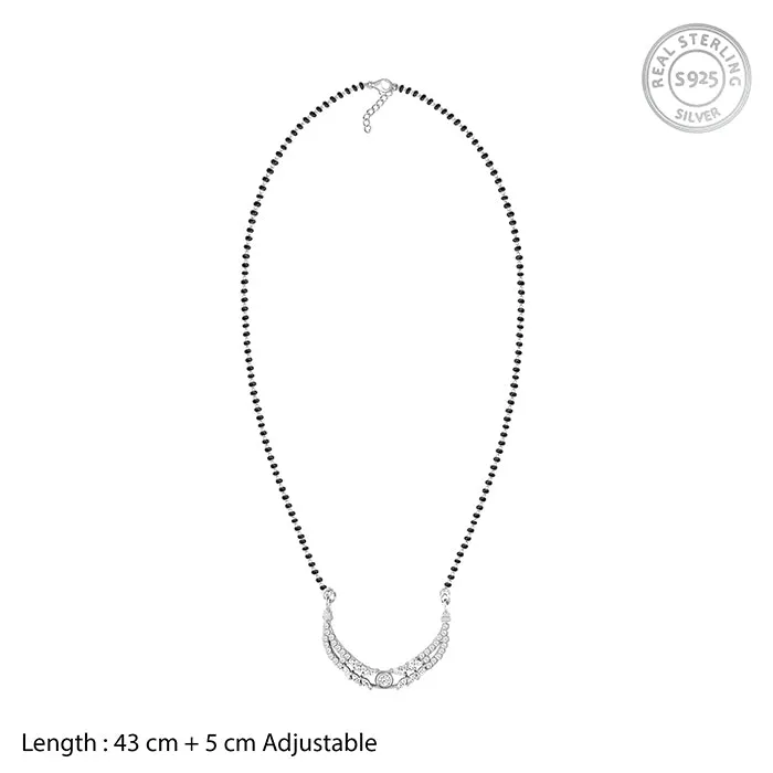 Silver Sailing in Love Mangalsutra Giva
