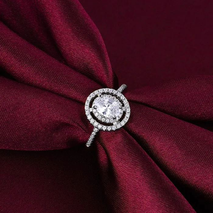 Silver Sanguine Ring Giva