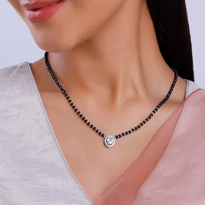 Silver Sanyog Mangalsutra Giva