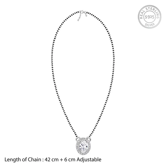 Silver Sanyog Mangalsutra Giva