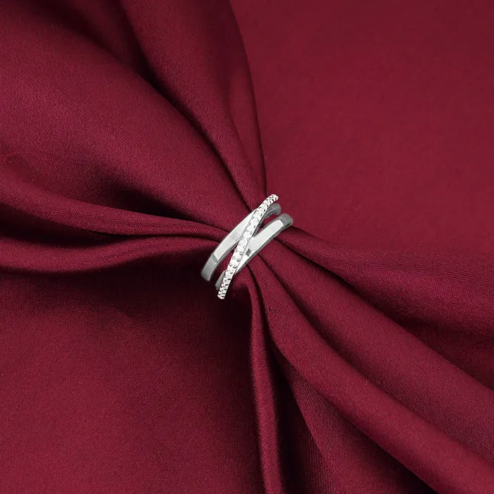 Silver Sash Ring Giva