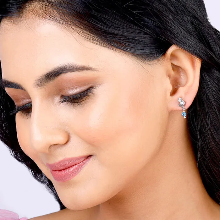 Silver Shimmer Chic Earrings Giva