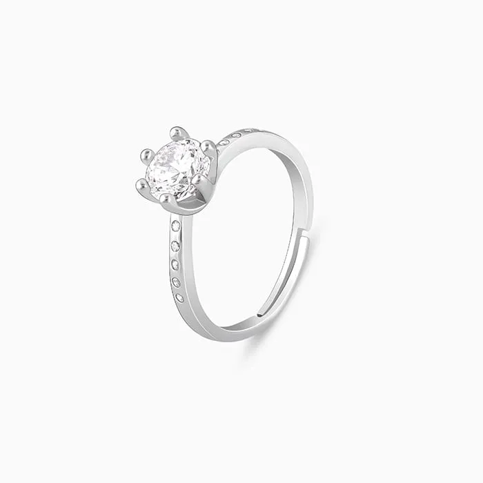 Silver Shine Wave Ring Giva