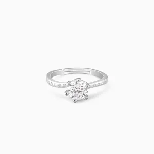 Silver Shine Wave Ring Giva