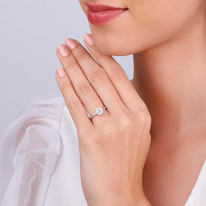 Silver Shine Wave Ring Giva