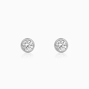 Silver Shine Zircon Earrings Giva