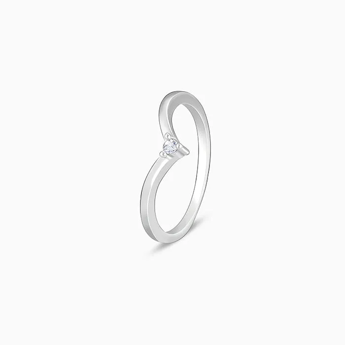 Silver Simple Vanki Ring Giva