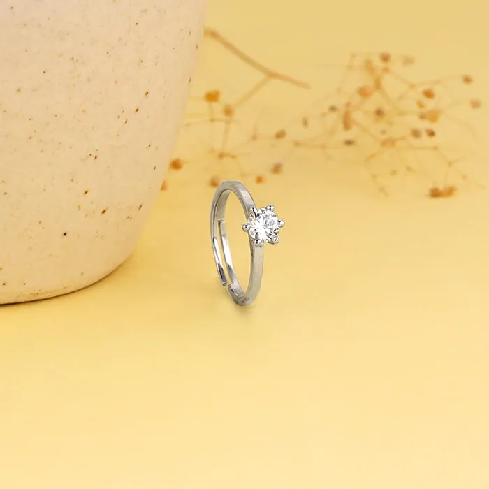 Silver Snowfall Ring Giva