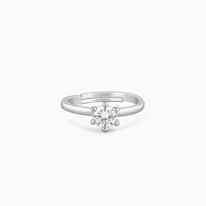 Silver Snowfall Ring Giva