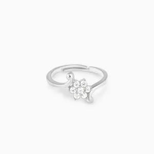 Silver Snowflake Ring Giva