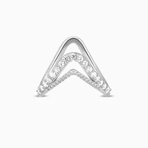 Silver Sparkling Spirits Vanki Ring Giva