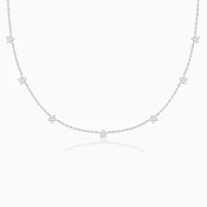 Silver Star Constellation Necklace Giva