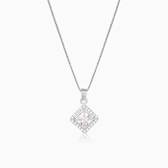 Silver Starlight Sparkle Pendant With Box Chain Giva