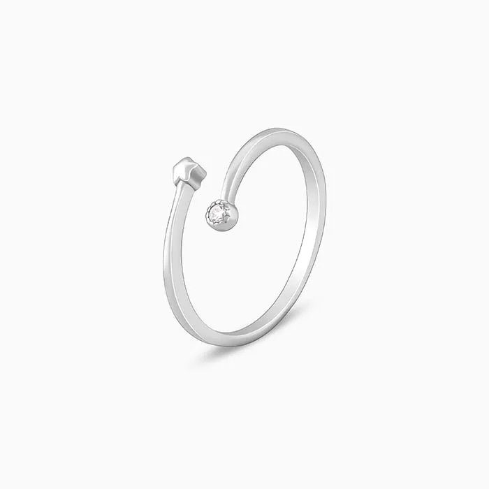 Silver Starlit Ring Giva