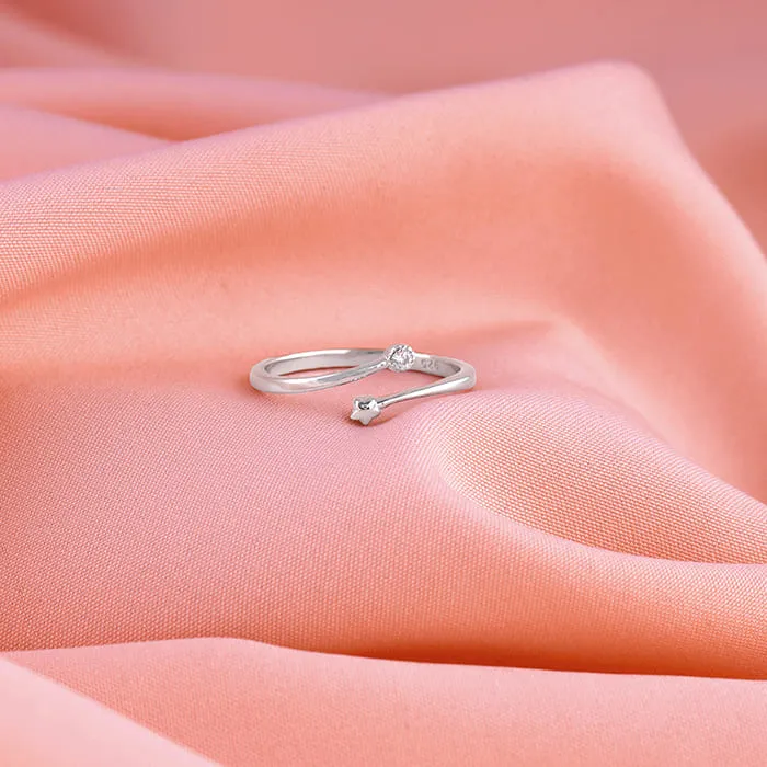 Silver Starlit Ring Giva